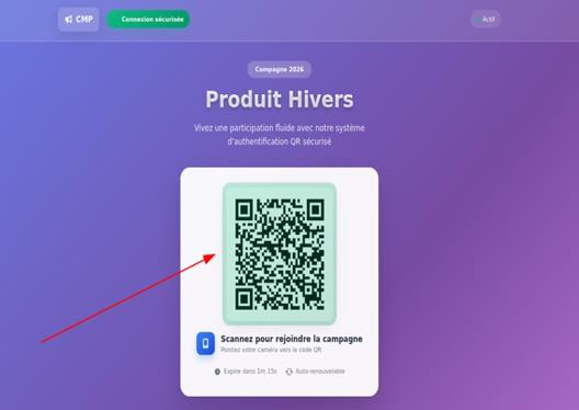 CMP QR Page